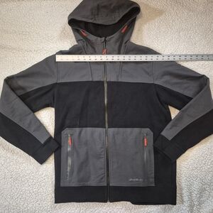 Eddie Bauer Black and Gray Men's Jacket